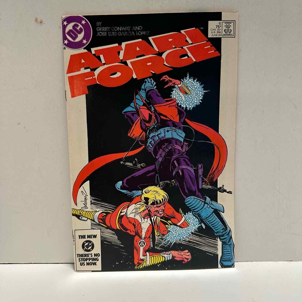 ATARI FORCE 6 JUNE 84‎ Meeting with Life and Death DC Comic Book